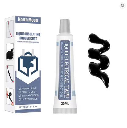 Luzitec™ ProSeal 125ml Liquid Electrical Tape – UV-Resistant, Fast-Drying Insulation & Wire Sealing Adhesive